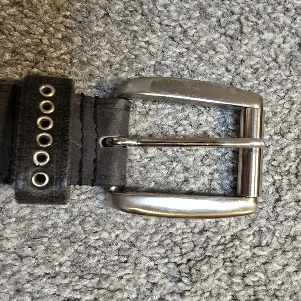 Steve Madden Leather Rivet Women's Belt Western Cowgirl Rodeo Festival - Picture 4 of 6